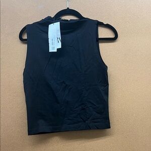 High neck Sleeveless Top